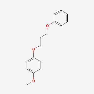 molecular formula C16H18O3 B5172152 1-methoxy-4-(3-phenoxypropoxy)benzene 