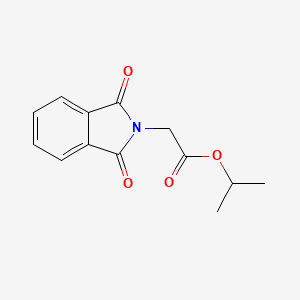 molecular formula C13H13NO4 B5172167 isopropyl (1,3-dioxo-1,3-dihydro-2H-isoindol-2-yl)acetate CAS No. 101855-37-2