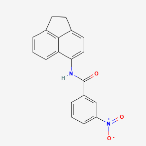 molecular formula C19H14N2O3 B5172497 N-(1,2-dihydro-5-acenaphthylenyl)-3-nitrobenzamide 