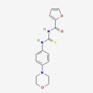 N-({[4-(4-morpholinyl)phenyl]amino}carbonothioyl)-2-furamide