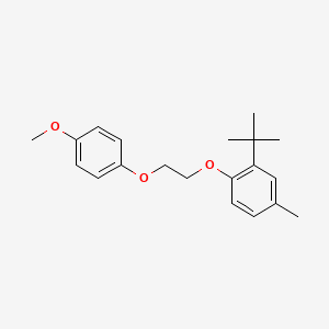 2-tert-butyl-1-[2-(4-methoxyphenoxy)ethoxy]-4-methylbenzene