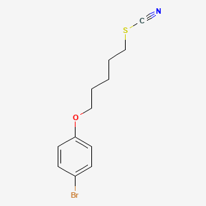 5-(4-bromophenoxy)pentyl thiocyanate
