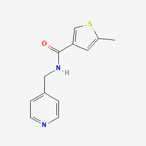 5-methyl-N-(4-pyridinylmethyl)-3-thiophenecarboxamide