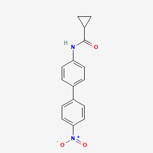 N-(4'-nitro-4-biphenylyl)cyclopropanecarboxamide