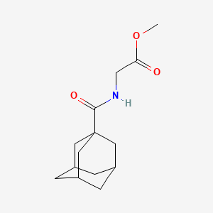 methyl N-(1-adamantylcarbonyl)glycinate