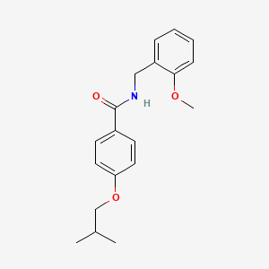 4-isobutoxy-N-(2-methoxybenzyl)benzamide