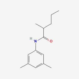 molecular formula C14H21NO B5173746 N-(3,5-dimethylphenyl)-2-methylpentanamide 