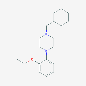 1-(cyclohexylmethyl)-4-(2-ethoxyphenyl)piperazine