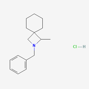 2-benzyl-1-methyl-2-azaspiro[3.5]nonane hydrochloride