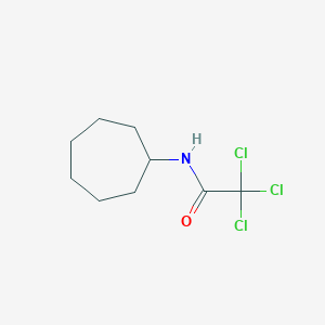 2,2,2-trichloro-N-cycloheptylacetamide