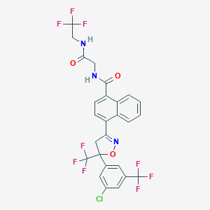 molecular formula C26H17ClF9N3O3 B517428 Afoxolaner CAS No. 1093861-60-9