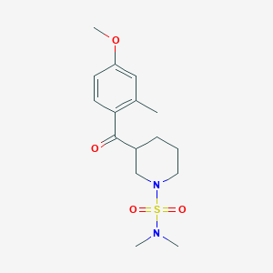 3-(4-methoxy-2-methylbenzoyl)-N,N-dimethyl-1-piperidinesulfonamide