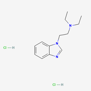 [2-(1H-benzimidazol-1-yl)ethyl]diethylamine dihydrochloride