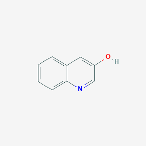 molecular formula C9H7NO B051751 3-Hydroxyquinoline CAS No. 580-18-7