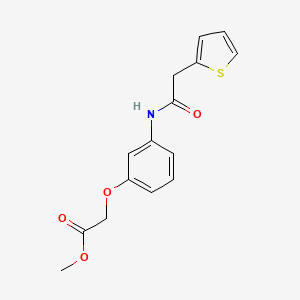 methyl {3-[(2-thienylacetyl)amino]phenoxy}acetate