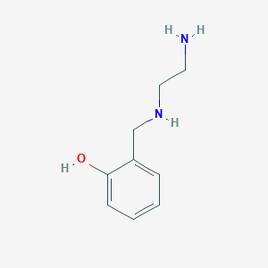 molecular formula C9H14N2O B517535 (((2-氨基乙基)氨基)甲基)苯酚 CAS No. 53894-28-3
