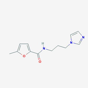 N-[3-(1H-imidazol-1-yl)propyl]-5-methyl-2-furamide