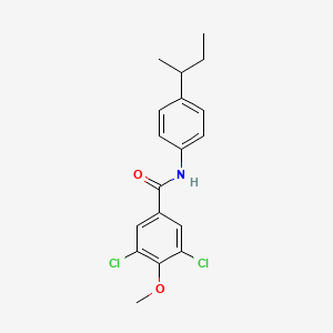 N-(4-sec-butylphenyl)-3,5-dichloro-4-methoxybenzamide