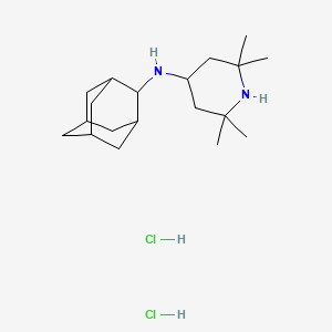 molecular formula C19H36Cl2N2 B5175593 N-2-adamantyl-2,2,6,6-tetramethyl-4-piperidinamine dihydrochloride 