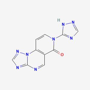 7-(1H-1,2,4-triazol-3-yl)pyrido[3,4-e][1,2,4]triazolo[1,5-a]pyrimidin-6(7H)-one