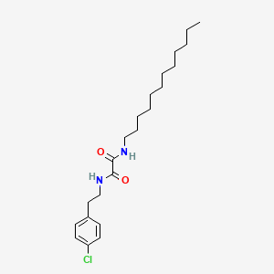 N-[2-(4-chlorophenyl)ethyl]-N'-dodecylethanediamide