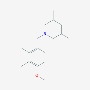 1-(4-methoxy-2,3-dimethylbenzyl)-3,5-dimethylpiperidine hydrochloride