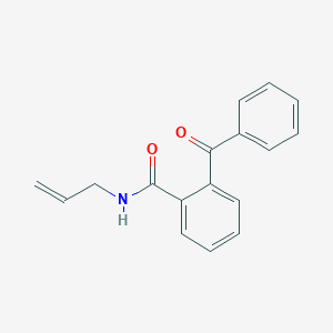 molecular formula C17H15NO2 B5176605 N-allyl-2-benzoylbenzamide 