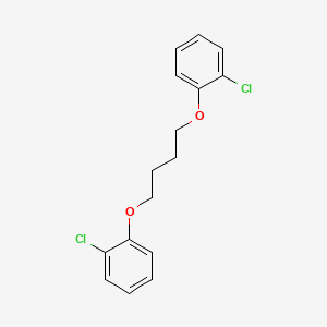 molecular formula C16H16Cl2O2 B5176804 1,1'-[1,4-butanediylbis(oxy)]bis(2-chlorobenzene) 