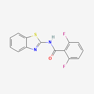 N-1,3-benzothiazol-2-yl-2,6-difluorobenzamide