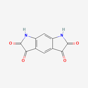 molecular formula C10H4N2O4 B5176971 pyrrolo[3,2-f]indole-2,3,5,6(1H,7H)-tetrone CAS No. 16898-43-4