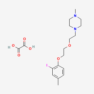 1-{2-[2-(2-iodo-4-methylphenoxy)ethoxy]ethyl}-4-methylpiperazine oxalate