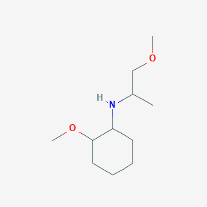 molecular formula C11H23NO2 B5177183 (2-methoxycyclohexyl)(2-methoxy-1-methylethyl)amine oxalate 