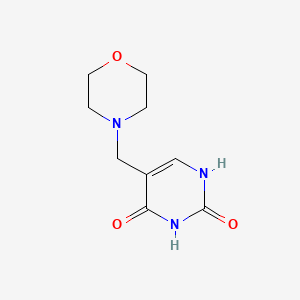 molecular formula C9H13N3O3 B5177216 5-(4-morpholinylmethyl)-2,4(1H,3H)-pyrimidinedione CAS No. 72704-63-3
