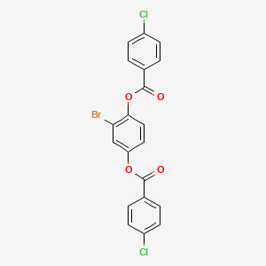 2-bromo-1,4-phenylene bis(4-chlorobenzoate)