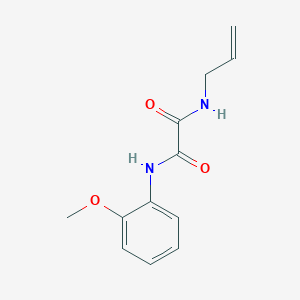 molecular formula C12H14N2O3 B5177307 N-allyl-N'-(2-methoxyphenyl)ethanediamide 