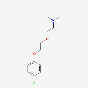 2-[2-(4-chlorophenoxy)ethoxy]-N,N-diethylethanamine