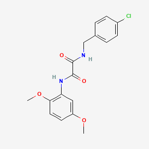 N-(4-chlorobenzyl)-N'-(2,5-dimethoxyphenyl)ethanediamide