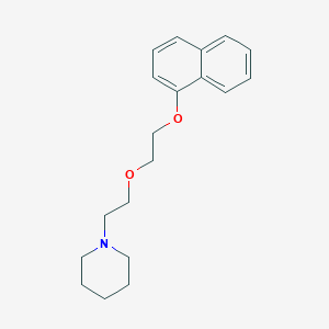 1-{2-[2-(1-naphthyloxy)ethoxy]ethyl}piperidine
