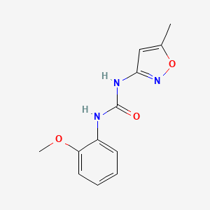 N-(2-methoxyphenyl)-N'-(5-methyl-3-isoxazolyl)urea
