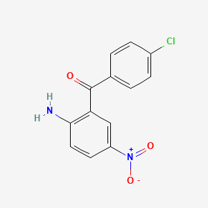 molecular formula C13H9ClN2O3 B5178131 (2-amino-5-nitrophenyl)(4-chlorophenyl)methanone 