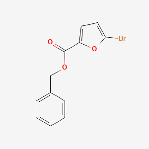 molecular formula C12H9BrO3 B5178134 benzyl 5-bromo-2-furoate 