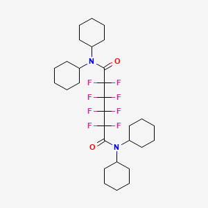 N,N,N',N'-tetracyclohexyl-2,2,3,3,4,4,5,5-octafluorohexanediamide