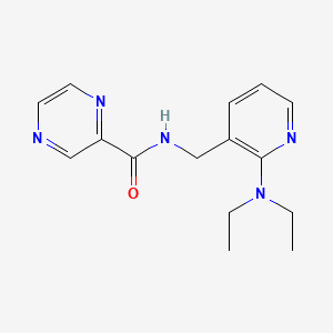 N-{[2-(diethylamino)-3-pyridinyl]methyl}-2-pyrazinecarboxamide