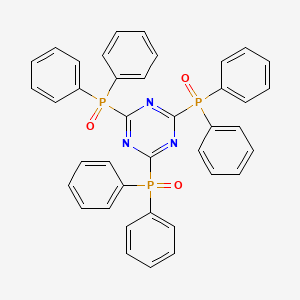 molecular formula C39H30N3O3P3 B5178629 2,4,6-tris(diphenylphosphoryl)-1,3,5-triazine 