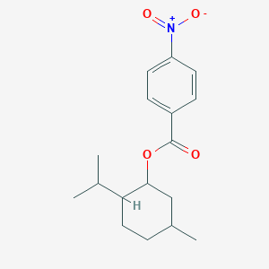 molecular formula C17H23NO4 B5178680 2-isopropyl-5-methylcyclohexyl 4-nitrobenzoate CAS No. 4277-14-9