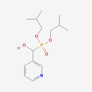 diisobutyl [hydroxy(3-pyridinyl)methyl]phosphonate