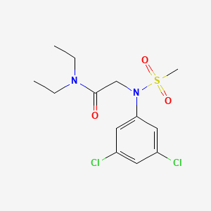 N~2~-(3,5-dichlorophenyl)-N~1~,N~1~-diethyl-N~2~-(methylsulfonyl)glycinamide