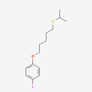 1-iodo-4-{[5-(isopropylthio)pentyl]oxy}benzene