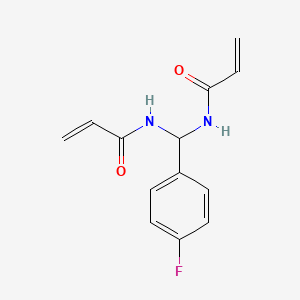 N,N'-[(4-fluorophenyl)methylene]bisacrylamide