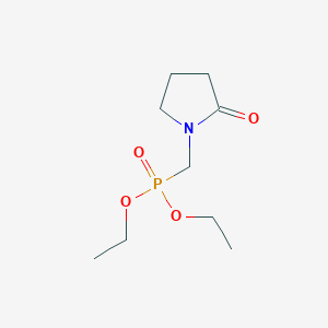 diethyl [(2-oxo-1-pyrrolidinyl)methyl]phosphonate